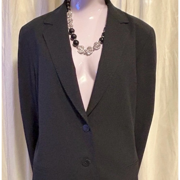 Lafayette 148 New York Women's Black Blazer - Picture 4 of 8